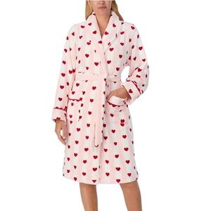 Kate Spade Valentines chenille robe NWT sz L/XL